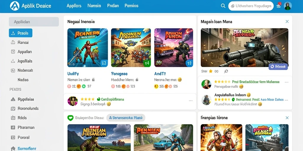 Tampilan menarik dari mesin slot pertama.