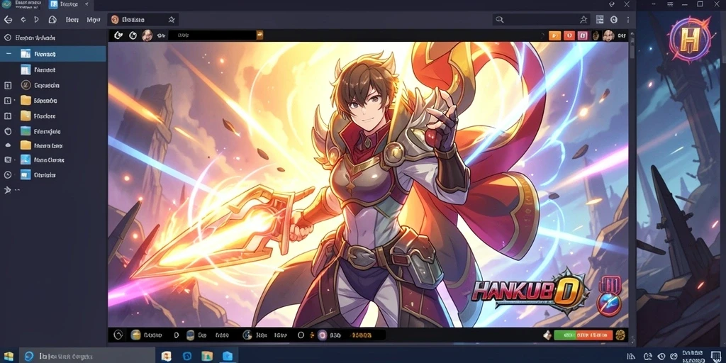 Screenshot dari antarmuka permainan slot yang menarik.