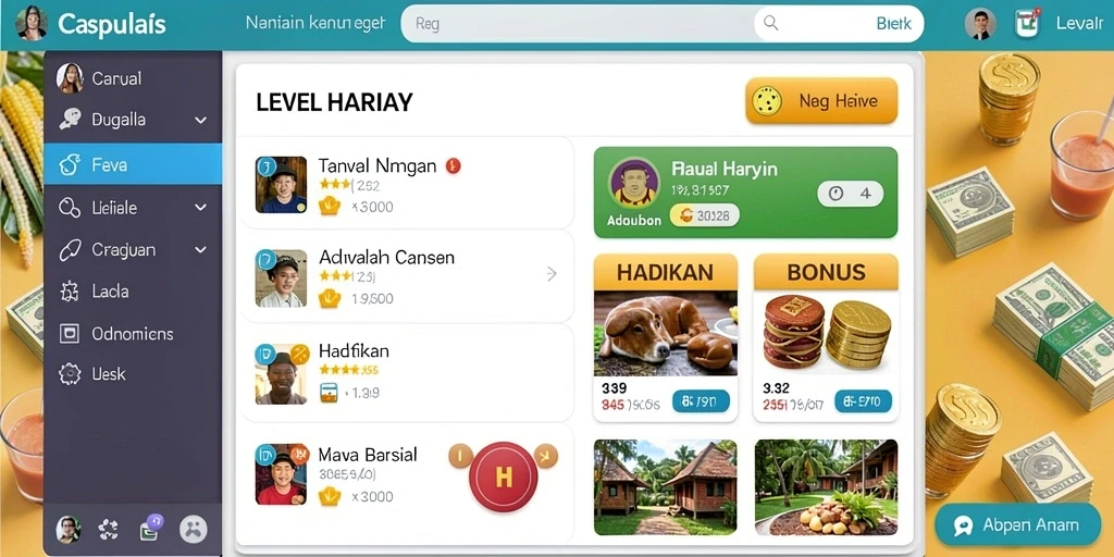 Tampilan antarmuka yang menarik dan mudah dinavigasi.