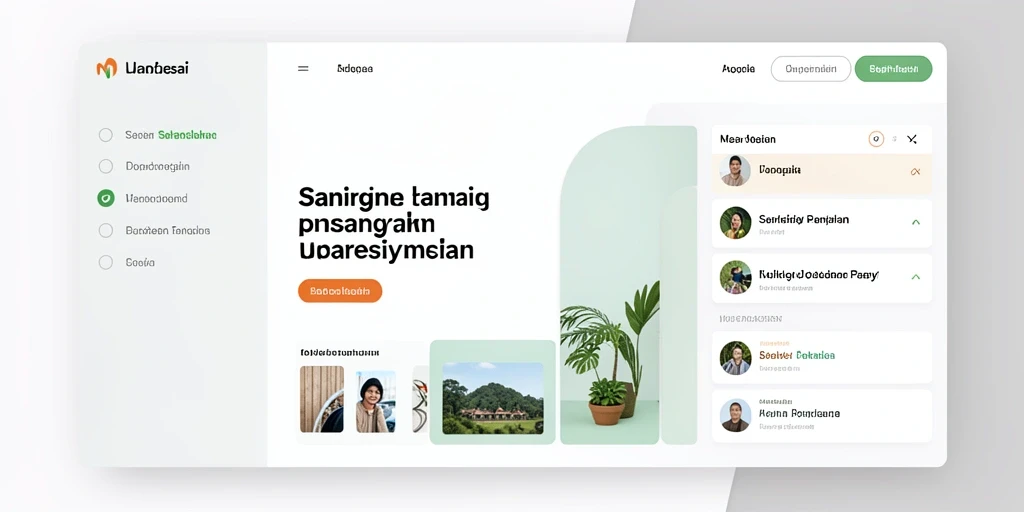 Tampilan antarmuka yang menarik dan mudah dinavigasi.