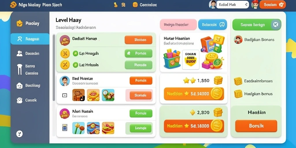 Tampilan antarmuka yang user-friendly dan intuitif.