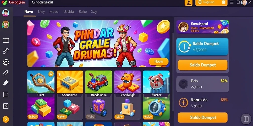 Tampilan utama game FB168 yang menarik.