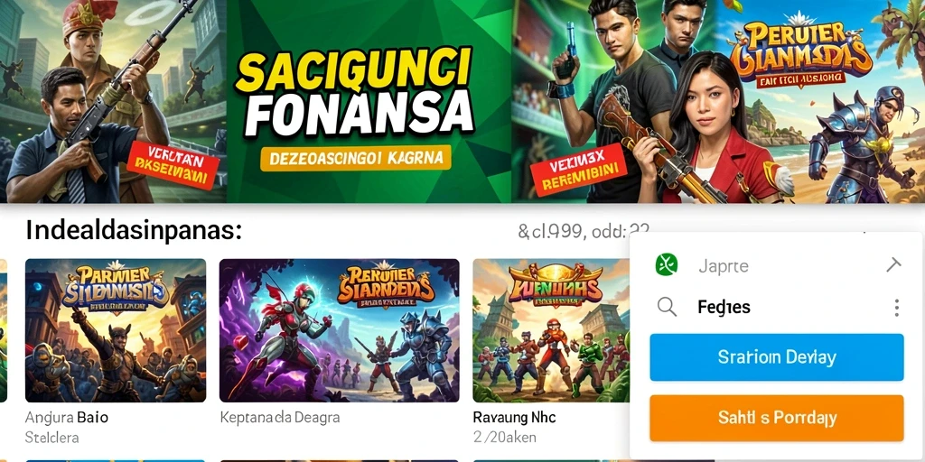 Tampilan antarmuka yang intuitif dan menarik.