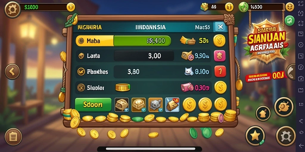 Tampilan antarmuka yang intuitif dan menarik.