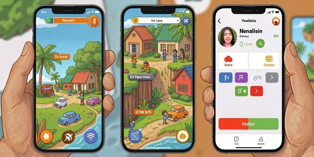 Tampilan antarmuka yang modern dan menarik.
