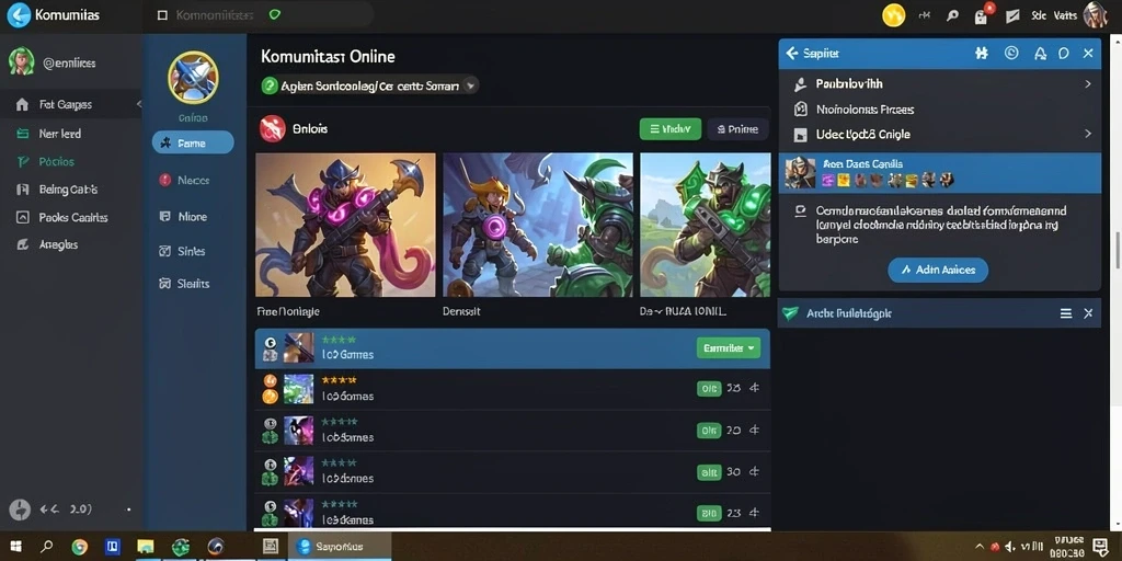 Tampilan antarmuka yang menarik dan modern.