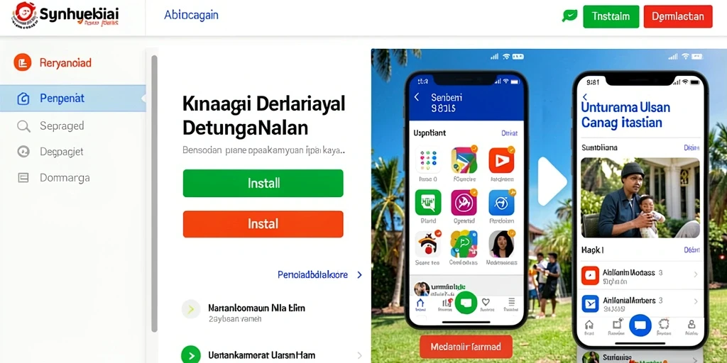 Tangkapan layar ini menunjukkan karakter utama dalam aksi.