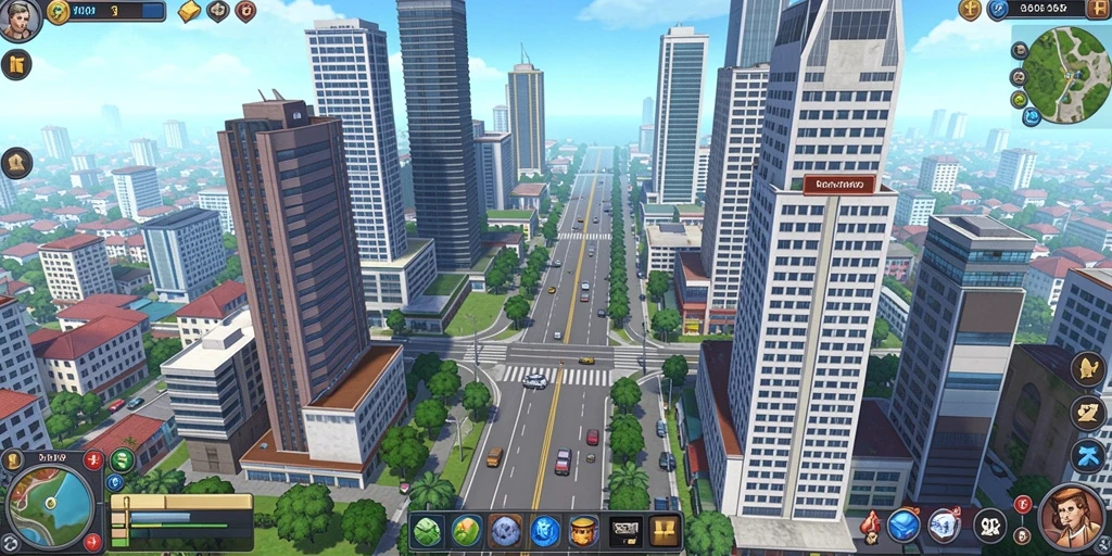 Tampilan utama yang menarik perhatian.