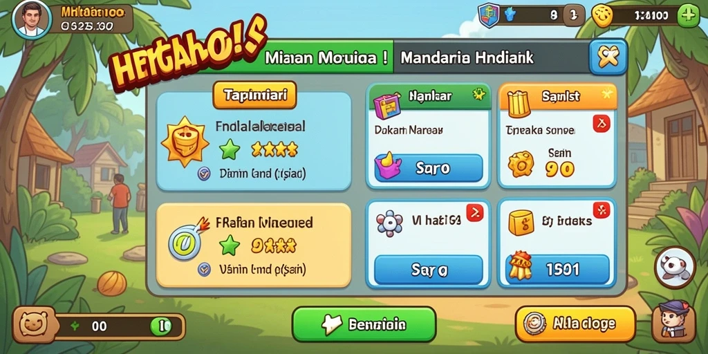 Tampilan antarmuka yang intuitif dan mudah dipahami.